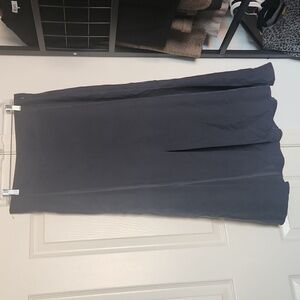 Epoque Evolution Blue Maxi Front Slit Skirt Size Medium